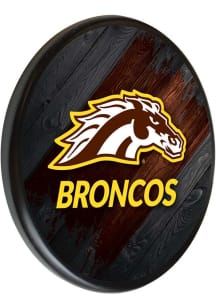 Western Michigan Broncos Printed Sign - Black