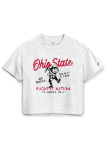 Ohio State Buckeyes Womens White Intramural Short Sleeve T-Shirt