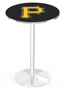 Pittsburgh Pirates Chrome Round Base Pub Table