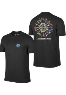 Big Ten Black 2025 Big Ten Baseball Short Sleeve Fashion T Shirt