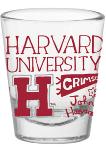 Harvard Crimson Julia Gash Shot Glass