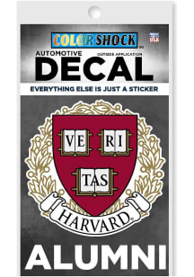 Harvard Crimson Mom Auto Decal - Maroon