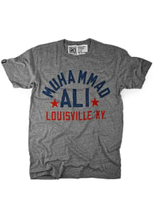Roots of Fight Louisville Grey Float Quote Short Sleeve Fashion T Shirt
