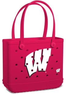 Wisconsin Badgers Red Medium Bogg Bag Tote