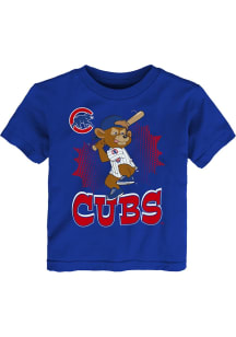 Chicago Cubs Infant Mascot 3.0 Short Sleeve T-Shirt Blue