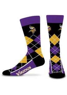 Minnesota Vikings Remix Mens Argyle Socks