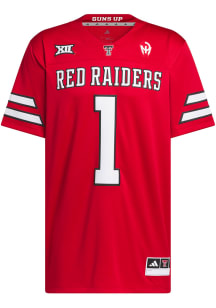 Adidas Texas Tech Red Raiders Red Premier Football Jersey