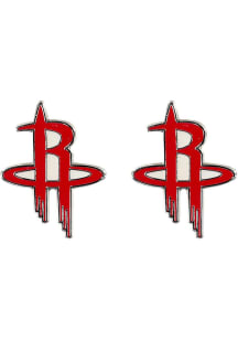Houston Rockets Logo Post Womens Earrings