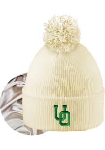 LogoFit Oregon Ducks White Monroe Womens Knit Hat