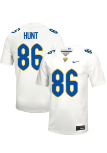 Max Hunt   Pitt Panthers White Football Football Name And Number Football Jersey