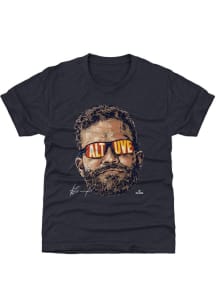 Jose Altuve Houston Astros Youth Navy Blue Sunglasses Player Tee