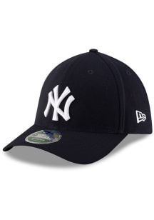 New Era New York Yankees Mens Navy Blue MLB Player Replica 39THIRTY M-Crown Flex Hat