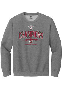 Summit Sportswear Massachusetts Minutemen Mens Graphite MAC 2026 Women's Rowing Champions Long Sle..