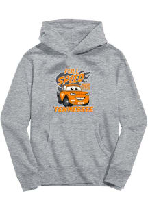 Vive La Fete Tennessee Volunteers Youth Grey Full Speed Long Sleeve Hoodie