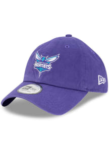 New Era Charlotte Hornets Casual Classic Adjustable Hat - Purple