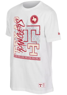 New Era Texas Rangers White City Connect Short Sleeve T Shirt