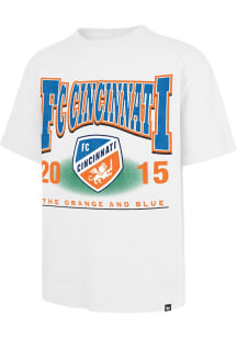 47 FC Cincinnati White Rockem Short Sleeve Fashion T Shirt