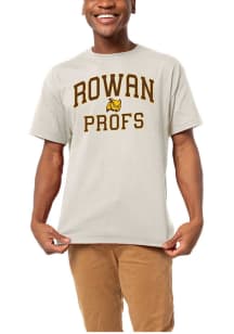 League Rowan University White Number One Design Short Sleeve T Shirt