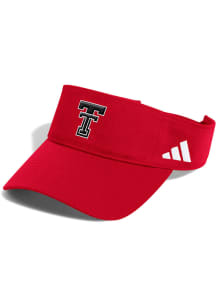 Adidas Texas Tech Red Raiders Mens Red Locker Room Visor Adjustable Visor