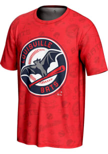 ProSphere Louisville Bats Youth Red ICON Short Sleeve T-Shirt