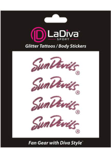 Arizona State Sun Devils Sun Devils Glitter Tattoo