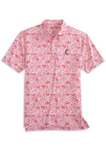 Johnnie O Cincinnati Bearcats Mens Red Tailgaiter Vault Short Sleeve Fashion Polo