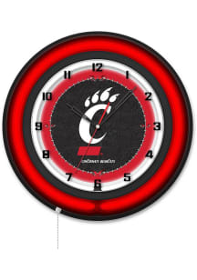 Cincinnati Bearcats 19in Neon Wall Clock