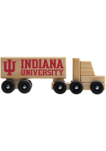 Indiana Hoosiers Wooden Semi Car