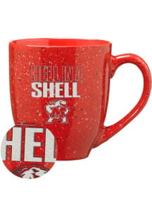 Maryland Terrapins Hell In A Shell 16oz Speckle Ceramic Mug - Red