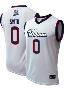 Malachi Smith  Genuine Collective UConn Huskies White NIL Jersey