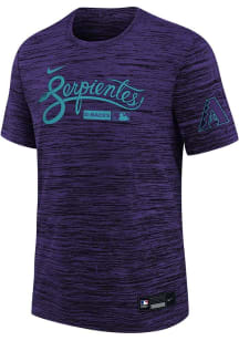 Nike Arizona Diamondbacks Youth Red City Connect AC Velocity Short Sleeve T-Shirt