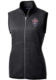 Cutter and Buck Colorado Rapids Womens Charcoal Mainsail Vest