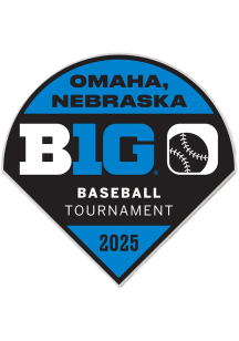 Big Ten Souvenir Baseball Tournament Collector Pin - Black