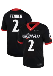 Larenzo Fenner  Nike Cincinnati Bearcats Black NIL Name And Number Football Jersey