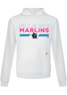 Levelwear Miami Marlins Mens White Relay No Hitter City Connect Hood