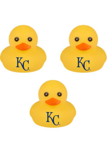 Kansas City Royals Royal Blue 3pk Rubber Duck