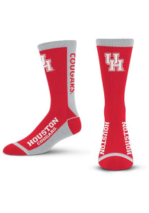 Houston Cougars MVP Stock Mens Crew Socks