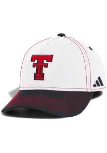 Adidas Texas Tech Red Raiders Locker Room A-Frame Adjustable Hat - Red