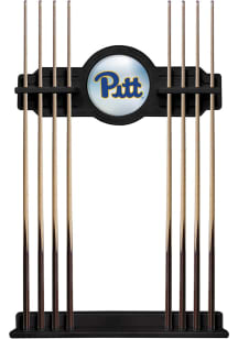 Pitt Panthers Solid Wood Cue Rack Pool Table