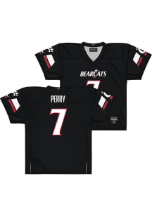 Zylan Perry  Campus Ink Cincinnati Bearcats Black NIL Football Jersey