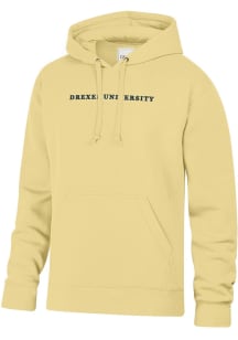 Gear For Sports Drexel Dragons Mens Gold Embroidered Long Sleeve Hoodie