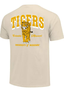 Missouri Tigers Ivory Drawn Truman Short Sleeve T Shirt