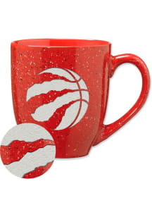 Toronto Raptors Standard 16oz Speckle Ceramic Mug - Red