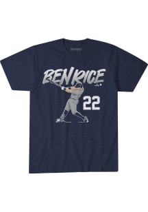 Ben Rice New York Yankees Navy Blue Home Run Derby 2026 Short Sleeve Fashion Player T Shirt