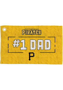 Pittsburgh Pirates #1 Dad Waffle Golf Towel