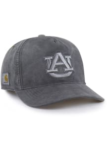 47 Auburn Tigers Carhartt Garment Dyed Hitch RF Adjustable Hat - Charcoal