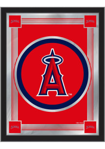 Los Angeles Angels Hanging Back Bar Mirror