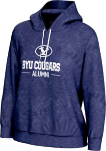 ProSphere BYU Cougars Womens Navy Blue Alumni Hooded Sweatshirt