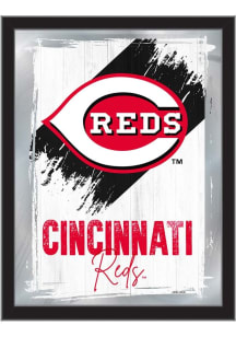 Cincinnati Reds Paint Brush Hanging Back Bar Mirror