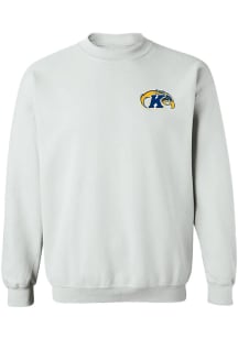Vive La Fete Kent State Golden Flashes Womens White Impressions Crew Sweatshirt